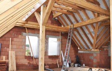 Prince Hill attic trusses